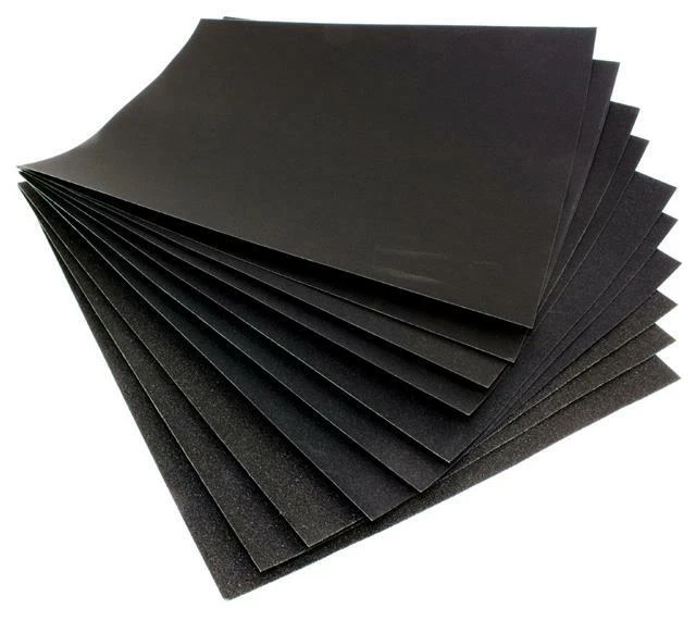 Wet And Dry Sandpaper Paper 220 Grit Pack Of 50 Sanding Sheets eBay