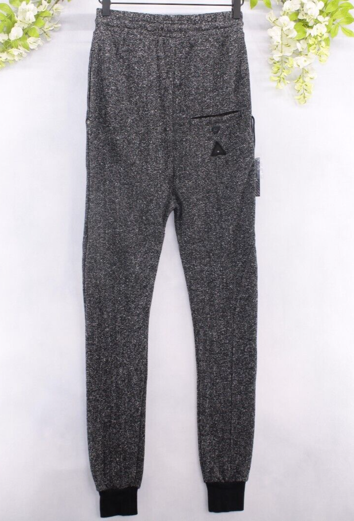 I Love Ugly Men's Sweatpants Joggers Dropcrotch Heathered Gray Sz S NEW