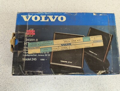 Volvo 240 Sound Rear Door Speaker Grill Pair HT-174 242 244 245