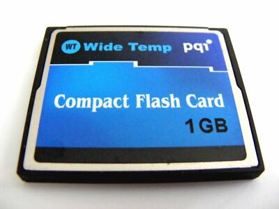 1GB Compact Flash Card ( 1 GB CF Karte ) pq1 gebraucht