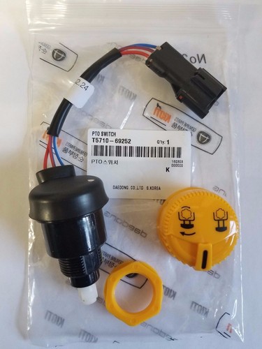 New Genuine OEM KIOTI T5710-69252 PTO Switch for DK4510 DK5010 DK5510 ...