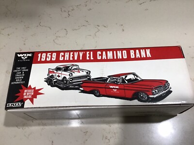 1959 El Camino Diecast Wix With 1957 Chevy Drag Car And