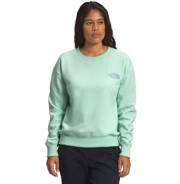 The North Face Women's Parks Slightly Cropped Crew Misty Jade S | eBay