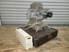 Vintage TDC Vivid Slide Projector Model D Selectron Semimatic W/ Baja Case