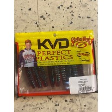 Strike King KVD Perfect Plastics Ned Ocho Softbait Worm 2 3/4’’ (9Pack) X 5Packs