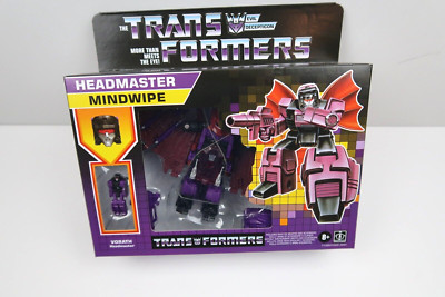 Transformers Headmaster Mindwipe G1 Reissue 5.5'' Action Figure Hasbro New In Box