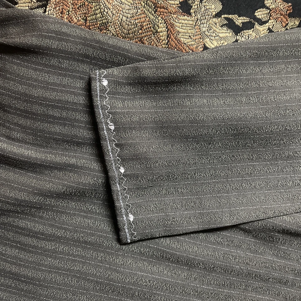 Men's Black Shirt Kurta Cotton Ethnic Clothing Dress Charcoal Without PJ - Image 4 of 4