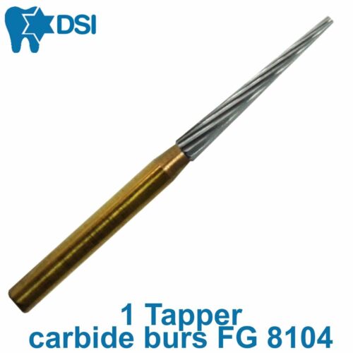 1x DSI Dental Carbide Burs Bits Orthodontic Debonding Finishing Tapper