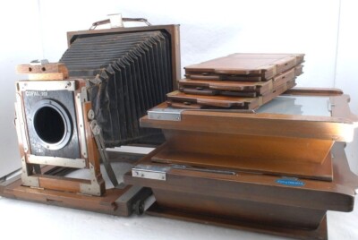 Tachihara Hope 8x10 4 3/4 x 6 1/2 6x10 Wood Camera Body *AT091
