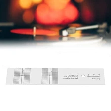 Cartridge Alignment Protractor Tool Acrylic LP Phono Cartridge Stylus Alignment
