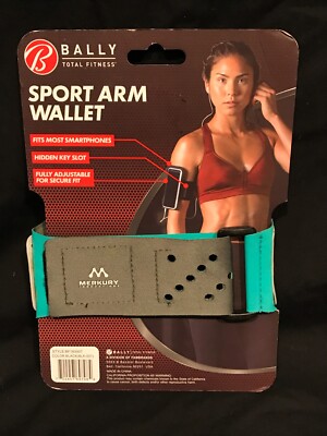 Bally Sport Arm Wallet Smartphone Holder Fits iPhones 8 & X. Max Opening 2.5''