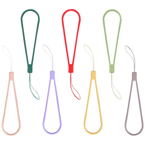 4 PCS Lonse En Silicone Tressée Sangles De Téléphone Mobile Lanière Corde - Zdjęcie 6 z 12