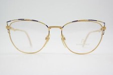 Vintage Glasses Rodenstock R0641 Gold Multicolored Oval Eyeglass Frame
