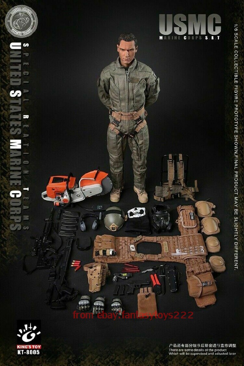 KING'S TOY 1:6 KT-8005 U.S. Marine Corps Special Reaction Team
