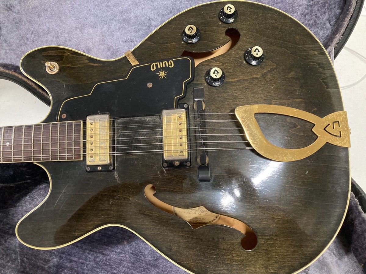 GUILD STARFIRE XII 12-STRING 1966 ELECTRIC GUITAR - EBONY STAIN
