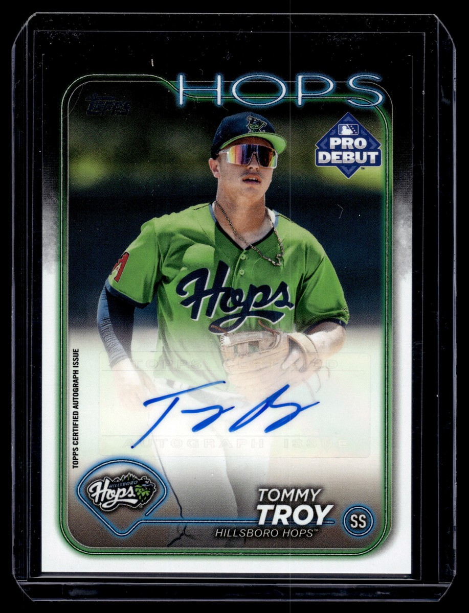 Tommy Troy 2024 Topps Pro Debut Baseball Autograph Auto Card #PD 