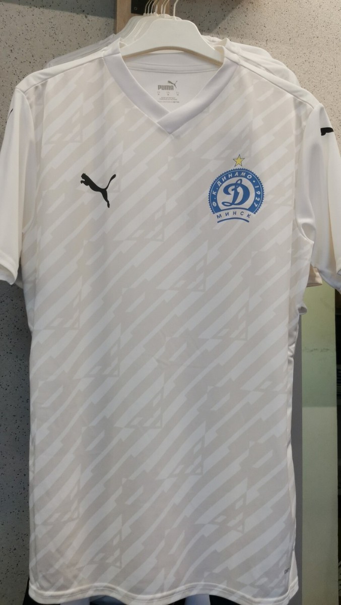 DINAMO Minsk Belarus 2023 official playing shirt PUMA white or