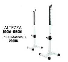 Power Half Rack Palestra Squat Gym Allenamento Sollevamento Pesi Fitness Casa