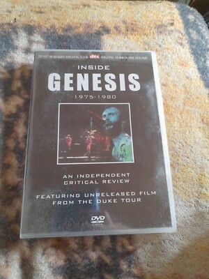 Genesis Inside Genesis 1970-1980 COFFRET DVD NEUF