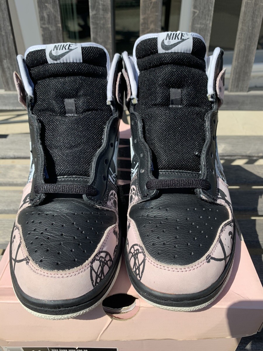 2004 Nike SB Dunk High Unkle Dunkle Futura WTD Freddy Size 2004 Nike SB Dunk High Unkle Dunkle Futura WTD Freddy Size