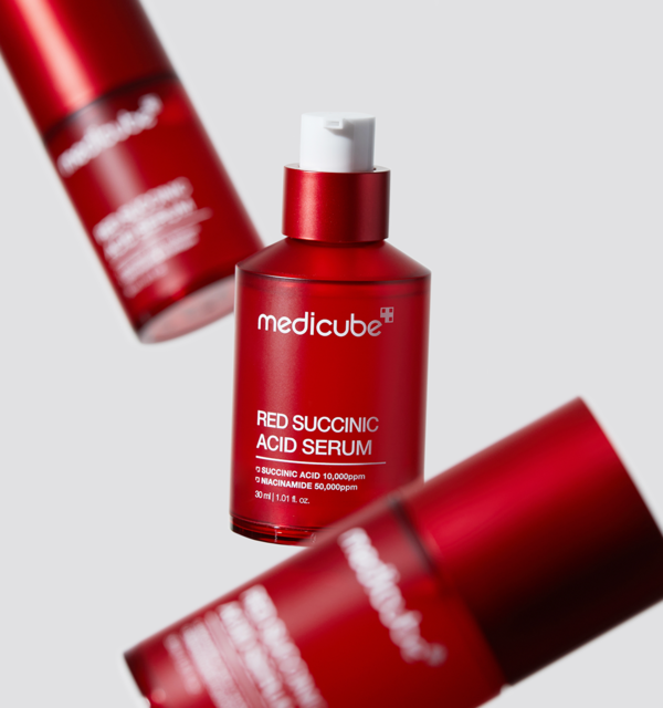 MEDICUBE Red Succinic Acid Serum 30ml Clarifying Hydrating Soothing Acne | eBay