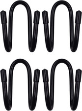 4 Pack Flexible Over The Seat Hard Hat Rack Holder for Vehicle Truck Car