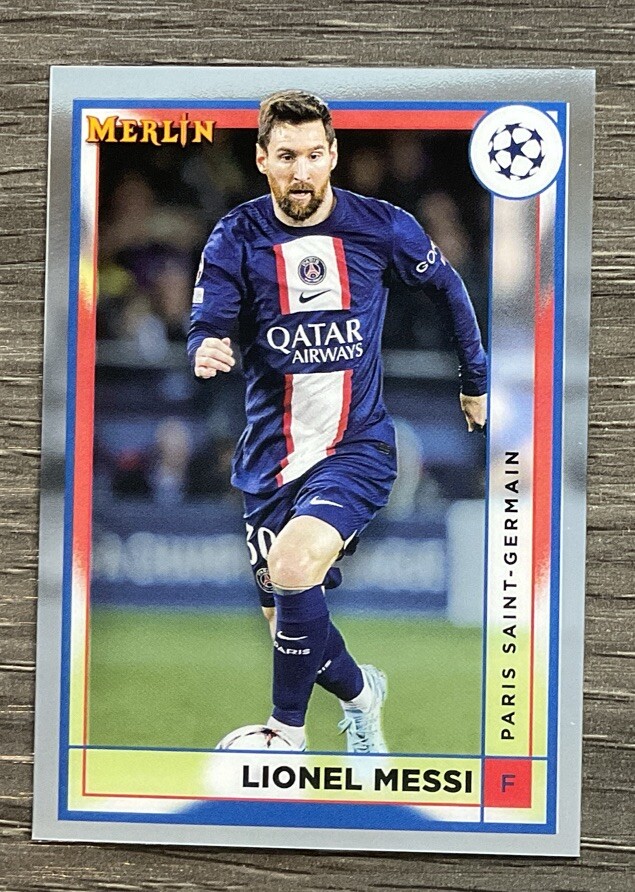 2022-23 Topps Merlin UEFA Soccer Lionel Messi #104 PSG