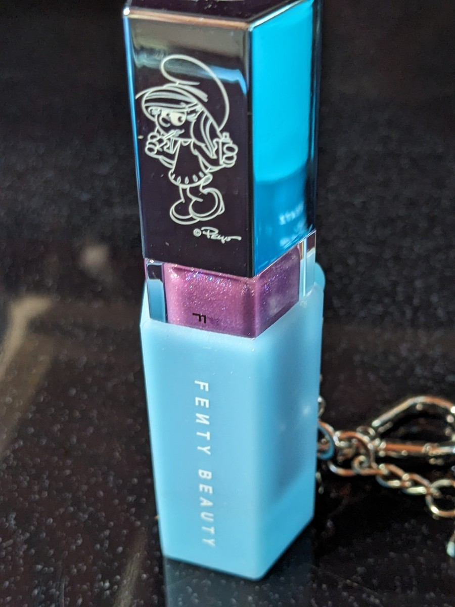 Fenty Beauty SMURFETTE EFFECT gloss bomb keychain Limited