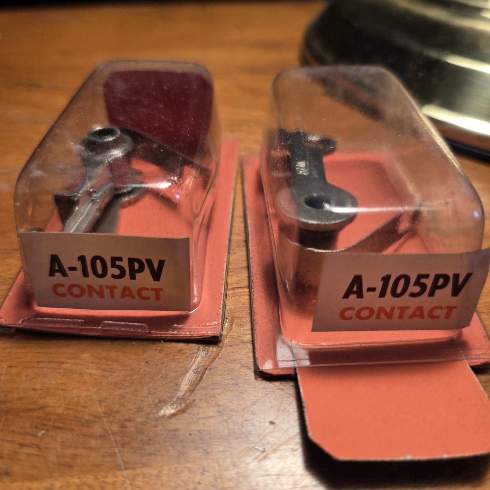 NOS Vintage KEM Ignition Contact Points TV 1 A-105PV (Lot of 2) factory sealed 2