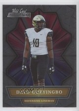 2021 Wild Card Alumination Dayo Odeyingbo #ABC-36 Rookie RC 00jz. rookie card picture