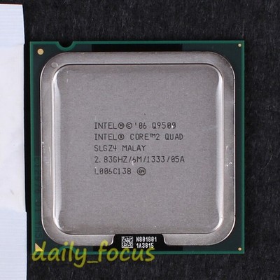   Core 2 Quad Q9500 SLGZ4 2.83 GHz AT80580PJ0736ML CPU LGA 775 1333 MHz #nm