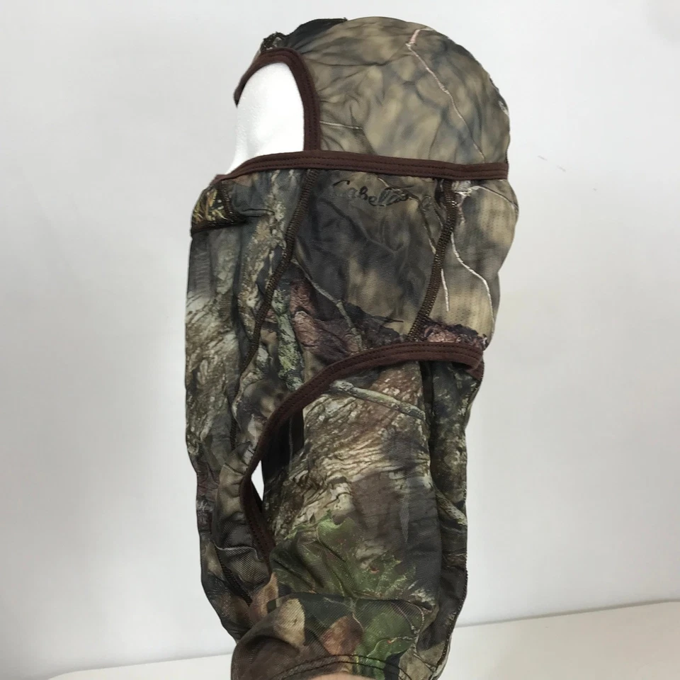Cabelas Camo Mesh Balaclava Face Mask Hood Hunting Fishing Outdoor OSFM - Image 3 of 4