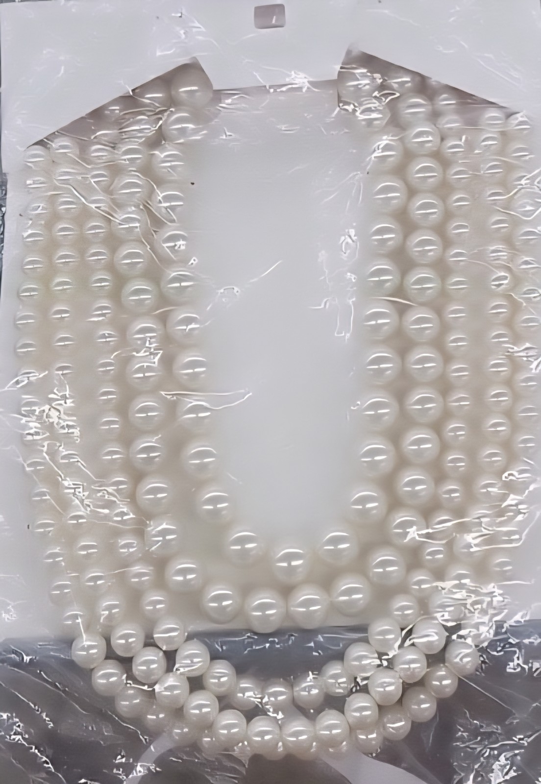 ZARA WOMAN NWT SS25 MULTI-STRAND NECKLACE WITH FAUX PEARLS 4736/070/109