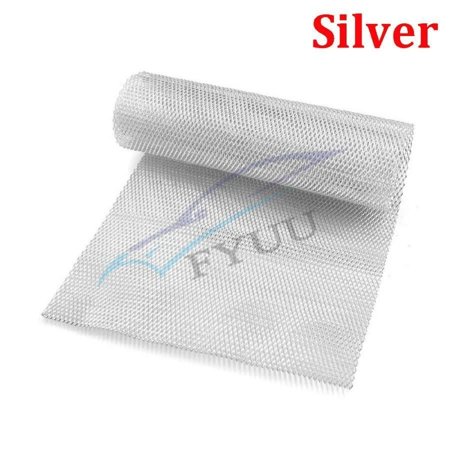 Car 40"x13" Rhombus Aluminium Car Racing Grille Mesh Vent 4mm*8mm Mesh - Image 2 of 4