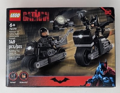 LEGO DC Super Heroes 76179 Batman & Selina Kyle Motorcycle Pursuit Retired NISB