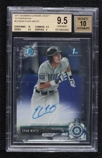 2017 Bowman Draft Chrome Pick Evan White #CDA-EW BGS 9.5 GEM MINT Auto