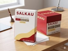 A4 Printer Paper 80gsm box of 5 reams(2550 sheets)White copy laser inkjet office