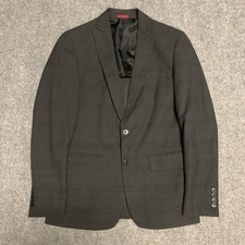 John Varvatos Mens Sport Jacket Size 36 R 36R Polyester Blend Blazer