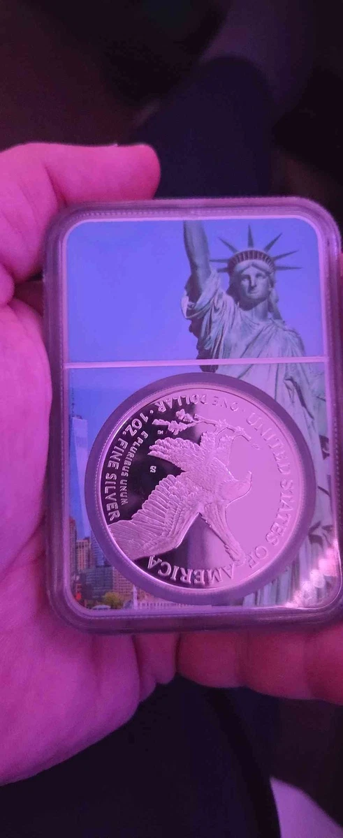 2021-S Type 2 Silver Eagle First Day, representative item