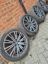 4x BMW 3 / 4 Series 330e Genuine 790m G20 21 22 23 alloy wheels & Tyres M Sport