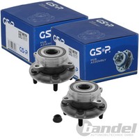 2X GSP RADLAGER-SATZ Vorne Beidseitig Passend FÜR Mitsubishi Grandis Lancer