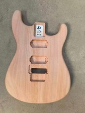 Guitar Body Mahogany Unfinished Electric DIY electric Guitar ST HH Style LOCKING