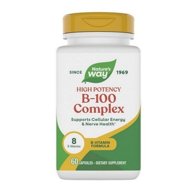 Vitamin B-100 Complex 60 Caps  by Nature's Way