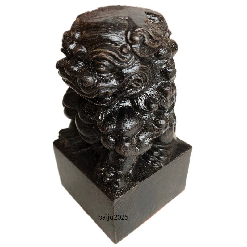 Даосская печать Taishanglaojun печать черное дерево лев печать даосские принадлежности магические инструменты - Изображение 4 из 4