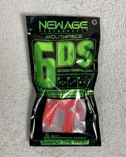 NewAge 6DS Non-Contact Performance Mouthpiece - RED - NEW SEALED