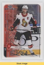 2018 MVP 1998-99 20th Anniversary Tribute Silver Script Erik Karlsson READ ha3