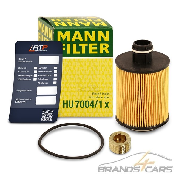 Mann ÖLFILTER+ÖLABLASS-SCHRAUBE FÜR Chevrolet Aveo SchrÄGheck 1.3 D AB BJ 11-image