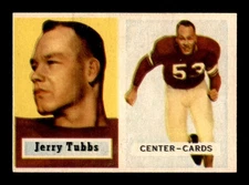1957 Topps #125 Jerry Tubbs RC EX X3593578