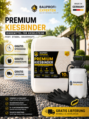 Bindemittel Premium  + Gratis Drucksprüher, Gratis Handschuhe & Gratis Lieferung