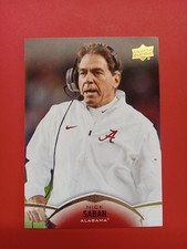 2015 Upper Deck #45 Nick Saban Coach Alabama Free Shipping!